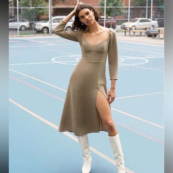 Aritzia Wilfred Tulum Dress - Picture 2 of 10